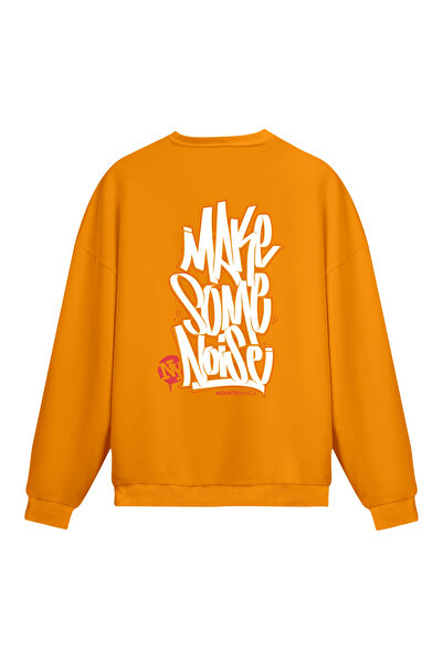 Mounte Bianca Unisex Make Some Noise - Obična majica sa kapuljačom