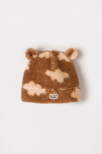Woody Welsoft Baby Hat - Cloud Printed, Bea Model - 943