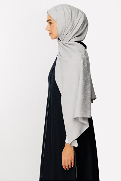 Mooncorn Ασημί Moon Is Pattern Σάλι Ζακάρ