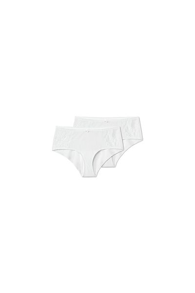 Tchibo Women 2 Pieces Lace Panties, White