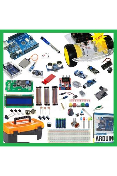 SANEC Arduino Başlangıç Seti Uno R3 ( Ch340 ) - 107 Parça 344 Adet