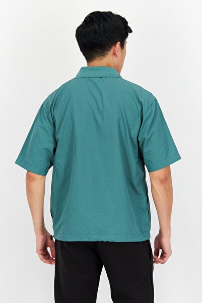 Fila Men Sportswear Fit Brand Logo Training Polo Shirt, Sage Green