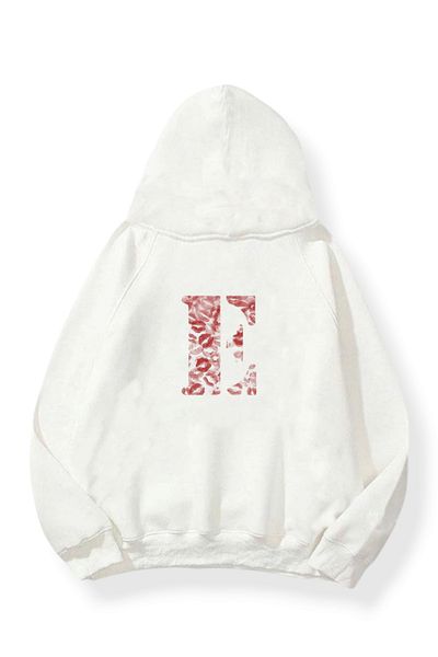 Carpe Hanorac oversize Kiss E cu 3 fire