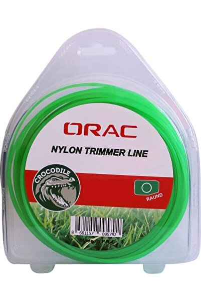 Orac 3.30 mm 46 mt.Yuvarlak Yeşil Tırpan Misinası