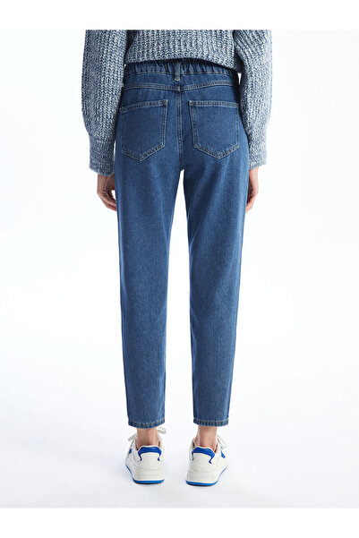 LC Waikiki Blue Mom Fit Women's Jean Pants