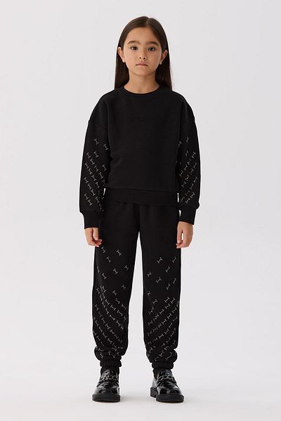 Iceberg Bg Store Черен суичър за момичета