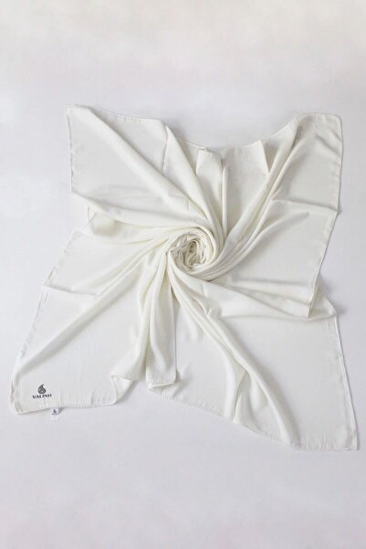 Valino 110x110 وشاح حرير المدينة المنورة - أوف وايت