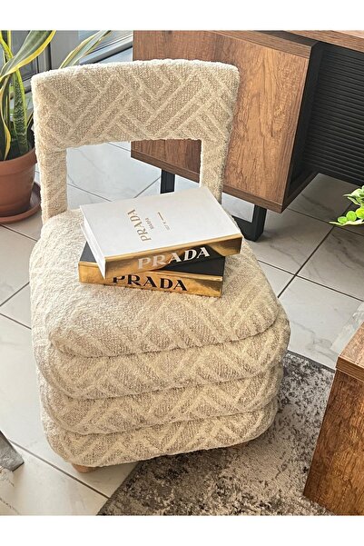 Breda Home Concept Troy Kapaklı Sandıklı Puf Sandalye