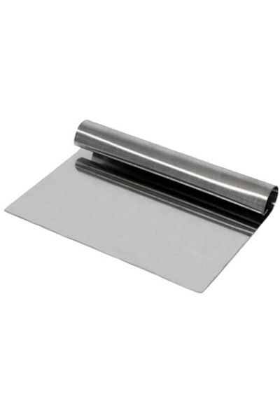 Pastaland 15 cm Chrome Scraper with Holder