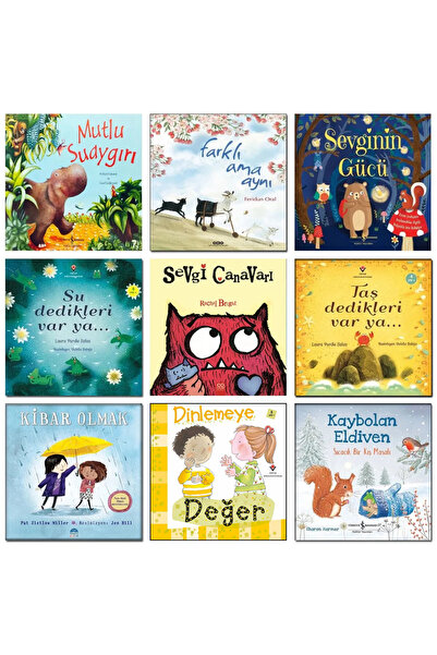 TÜRKİYE İŞ BANKASI KÜLTÜR YAYINLARI Mutlu Su Aygırı Sevginin Gücü Sevgi Canav...