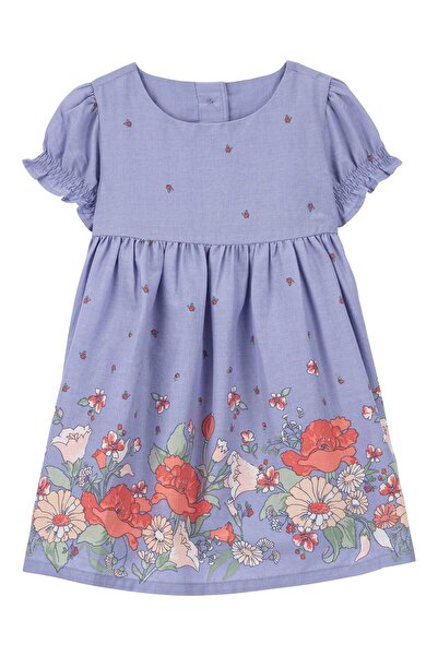 OshKosh Kız Bebek Kısa Kollu Elbise