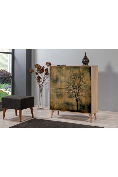 Vivense MULTİKABİN ART DOLAP AHŞAP AYAK