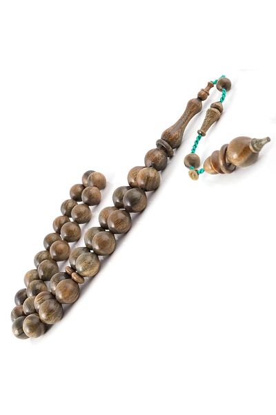 TESBİHCİBABA Old Practice Countersunk Delim Pelesenk Rosary
