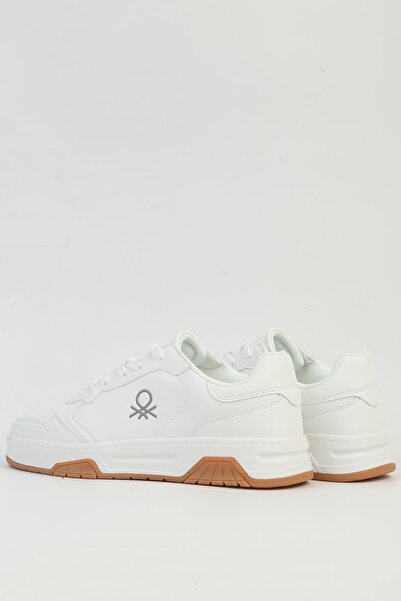 Benetton ® Beyaz Erkek Spor Ayakkabı İTHAL  BNI-11219