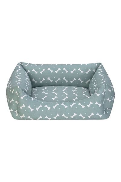 Pet Comfort Uniform Bone Mint-White Cat and Dog Bed S 40X50Cm Hnzrn