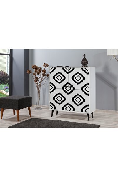 Vivense MULTİKABİN FAS DOLAP, AHŞAP LAKE AYAK