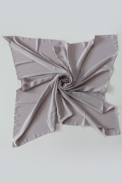 Valino Ice Grey Medina Silk Scarf - 110x110