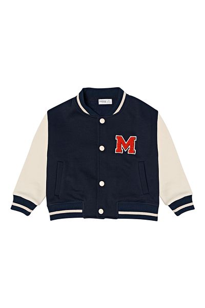 Miny Center Boy's College Patterned Coat