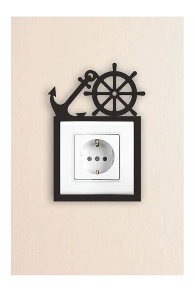 2holgun Διακοσμητικό πλαίσιο πρίζας με ναυτικό σχέδιο