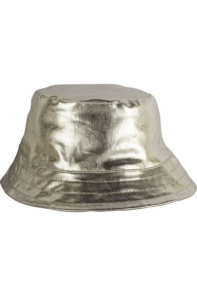 İdilbaby&Mamino Idilbaby&Mamino Female Child Dore Faux Leather Cap