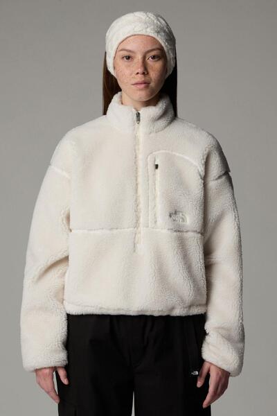 THE NORTH FACE White Extreme Pile 2 Women's Fleece Pullover