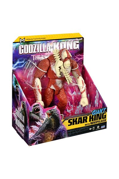 GIOCHI PREZIOSI MN30000 Godzilla و Kong Giant Action Figure - تفاصيل Whipslash، مرخصة 28 سم