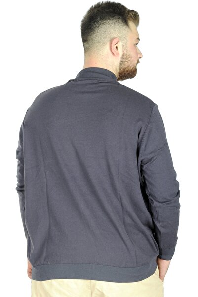 ModeXL Mode Xl Plus Size Sweater Half Fisherman 22208 Smoked