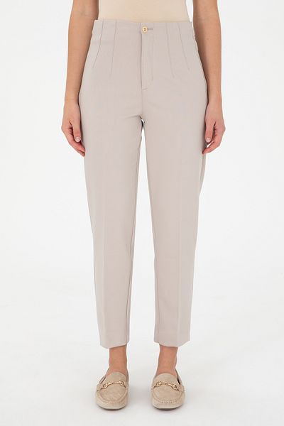 U.S. Polo Assn. Women's Stone Canvas Trousers 50290404 -Vr049