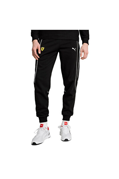Puma Ανδρικό μαύρο παντελόνι casual στυλ Ferrari Race 62704701