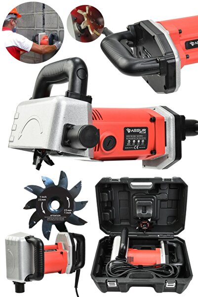 ASSUR PLUS Professional Kanal Açma Makinası Ağır Şantiye Hizmet Kullanımına U...