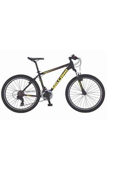 Salcano Ng777 24 JANT DAĞ BİSİKLETİ V FREN (YENİ NG750) Shimano 21 Vites siyah sarı