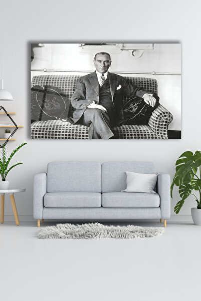 Atatürk Cam Tablo Ev ve Ofis Hediyelik Duvar Dekoru