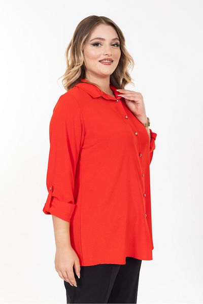 LİM Lim Large Size Printed Shirt