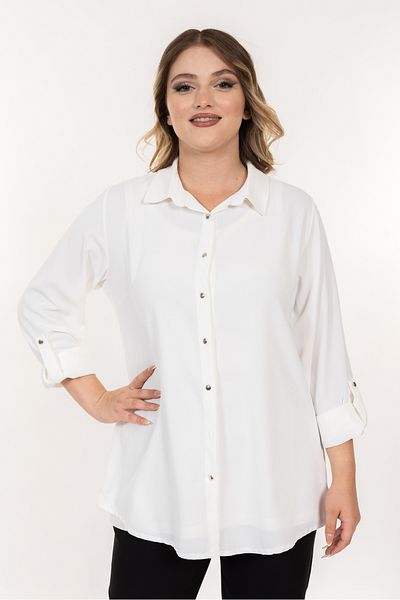 LİM Lim Large Size Printed Shirt