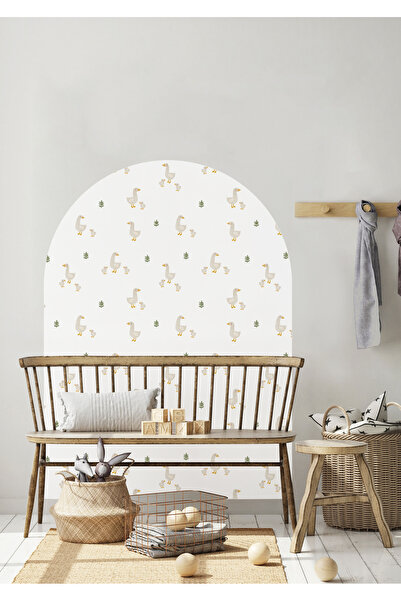 WALLHUMAN Boho - Bohem Tarz Oval Kemer Dekoratif Duvar Stickerı