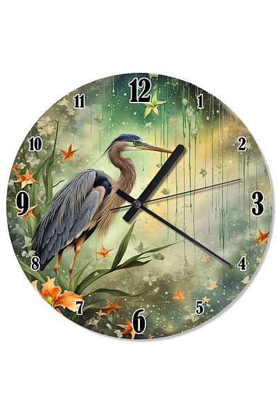 karizmart Fish Hunter Shaped Wall Clock