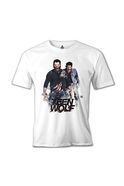 Lord T-Shirt Teen Wolf - Lose Your Mind Beyaz Erkek Tshirt