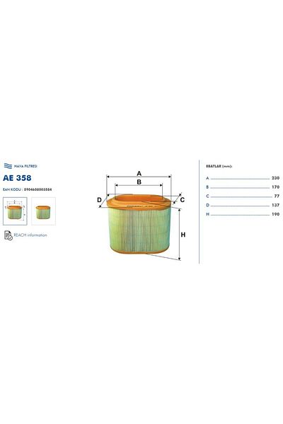 Filtron Hyundai Starex 98/08 Air Filter