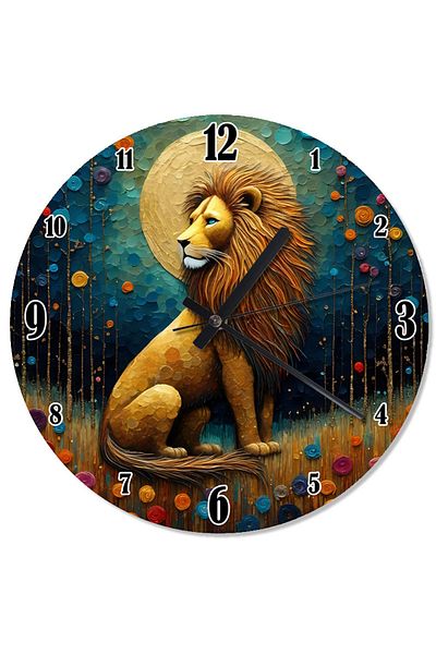 ekart Lion Power Design Wall Clock