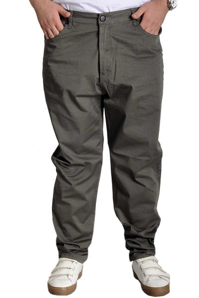 ModeXL Mode Xl Men's Trousers Linen Milano Classic 20902 Khaki