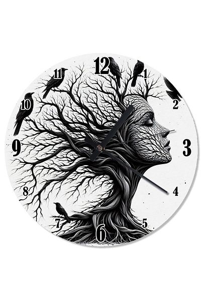 karizmart Mother Nature Printed Wall Clock