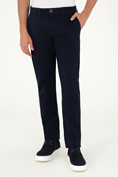 U.S. Polo Assn. Erkek Lacivert Kanvas / Chino Pantolon 50292194-VR033
