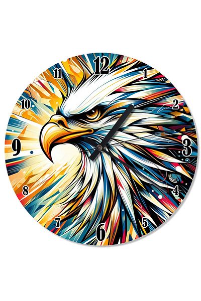 ekart Eagle Power Design Wall Clock