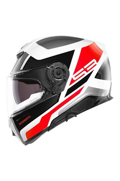 Schuberth S3 Daytona Red Kapalı Motosiklet Kaskı