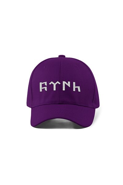 QUATEX Gokturkish Turkish Written Embroidered Purple Sports Unisex Hat A+ Quality Product