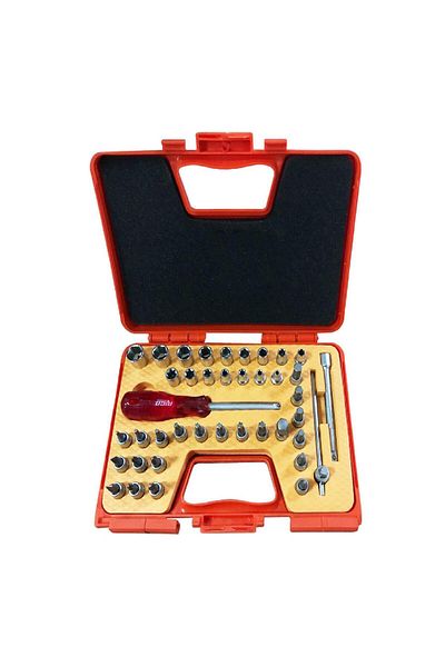 Rico 007-Rc4513 1/4 Socket Bit Set 40 Pieces