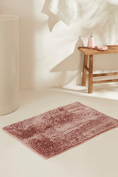Karaca Home Χαλάκι μπάνιου Jules Pasta Dusty Rose 60x90 cm
