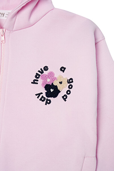 Miny Center Φούτερ για κορίτσια με φερμουάρ