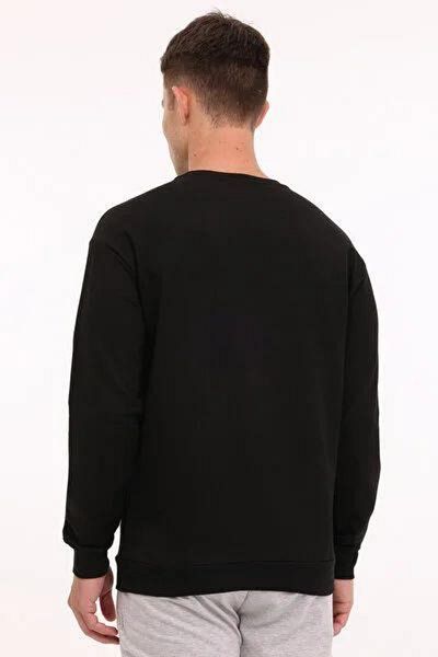 lumberjack MB SN75 C Neck - SW 4PR Суитшърт Siyah