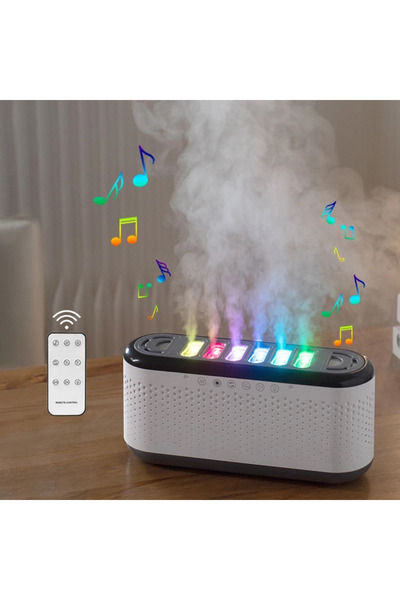 VOOKA Lobo  600ml Kapasiteli Bluetooth Speaker RGB Modlu Hava Nemlendiricisi